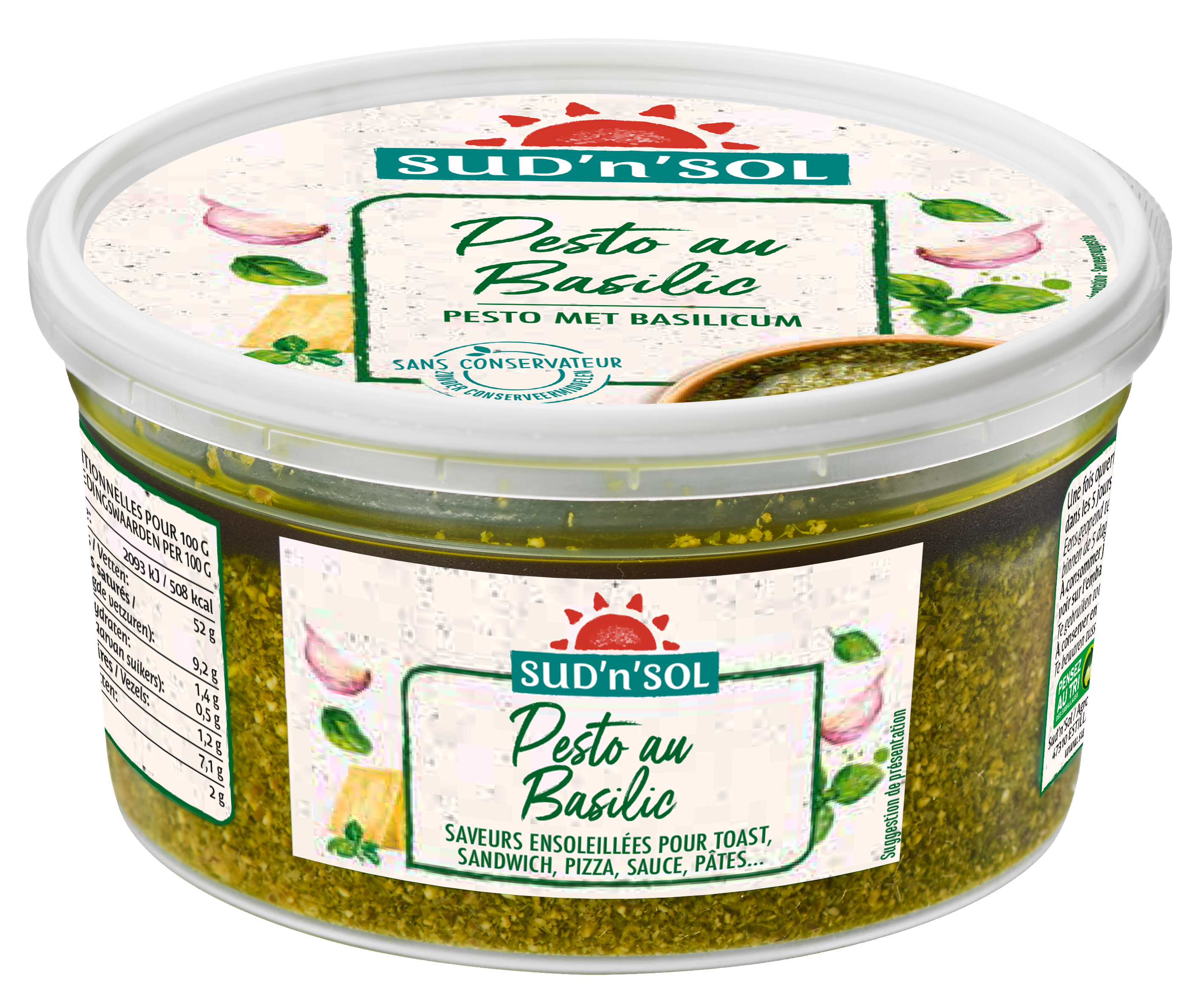 SAUCE PESTO 400GR